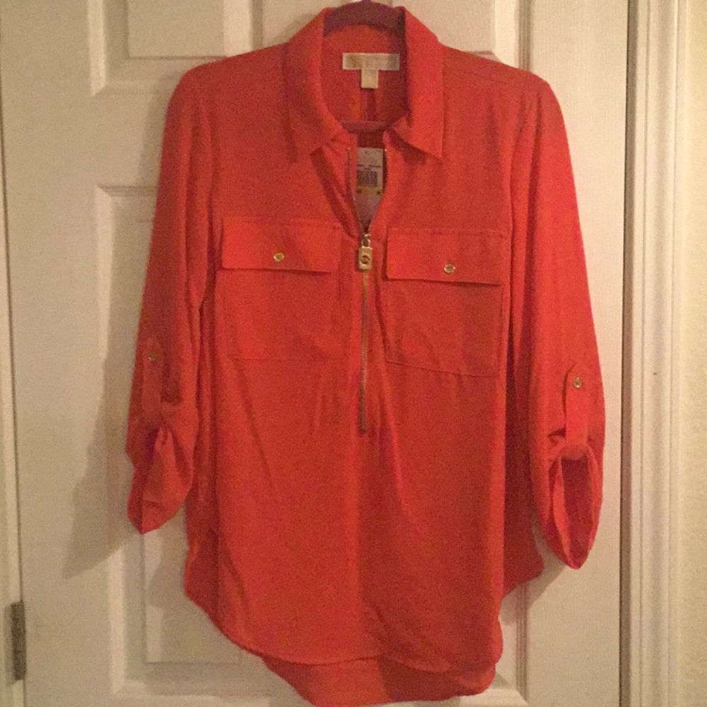 MICHAEL KORS, long sleeve shirt🌹(NWT)